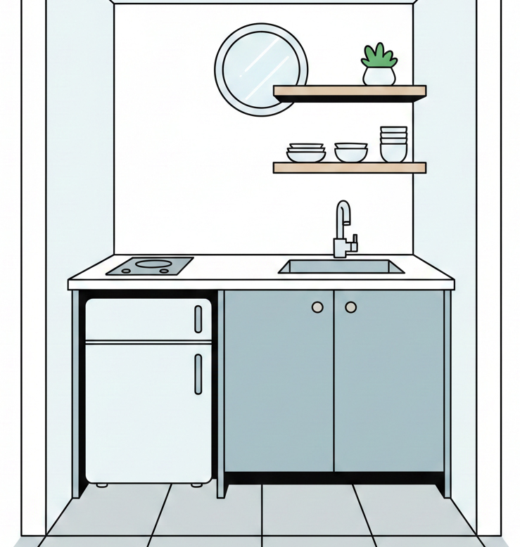 【違いを解説】IHコンロとビルトインはどう違う？1口IHクッキングヒーターの交換配線電気工事｜川崎市川崎区